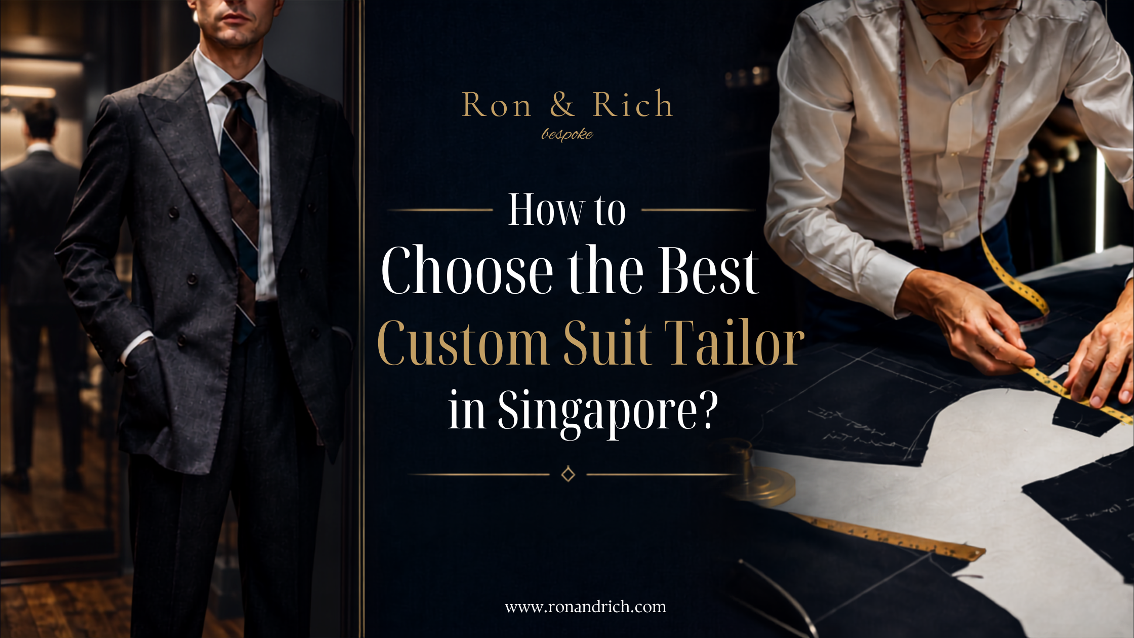 How to Choose the Best Custom Suit Tailor in Singapore?