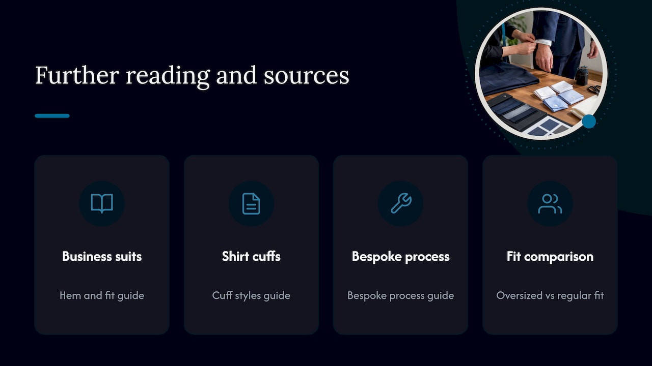 Further reading and sources, overview diagram