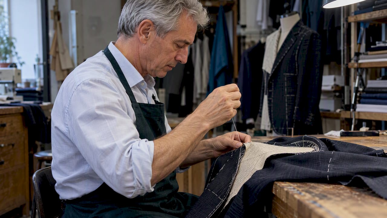 Hand Padded Lapels: 5 Workbench Steps to Shape the Roll
