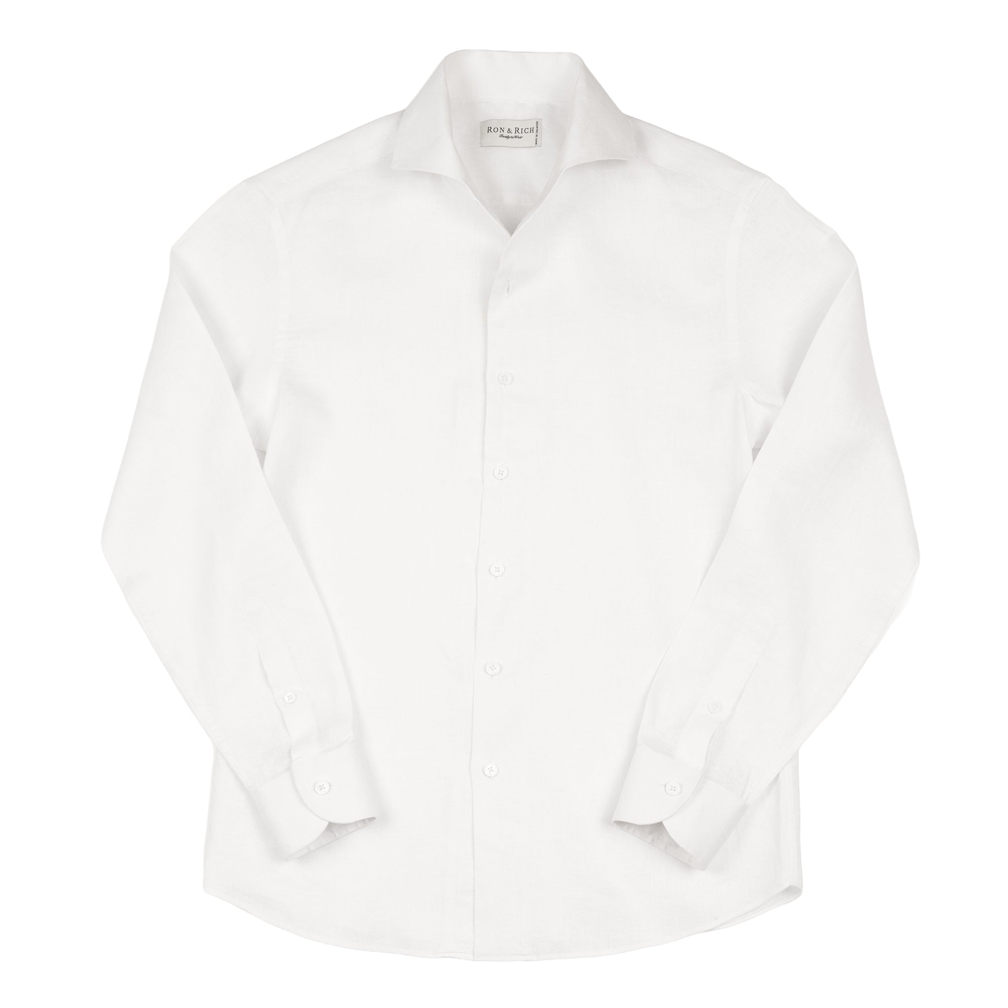 The Weekend Linen Shirt - White