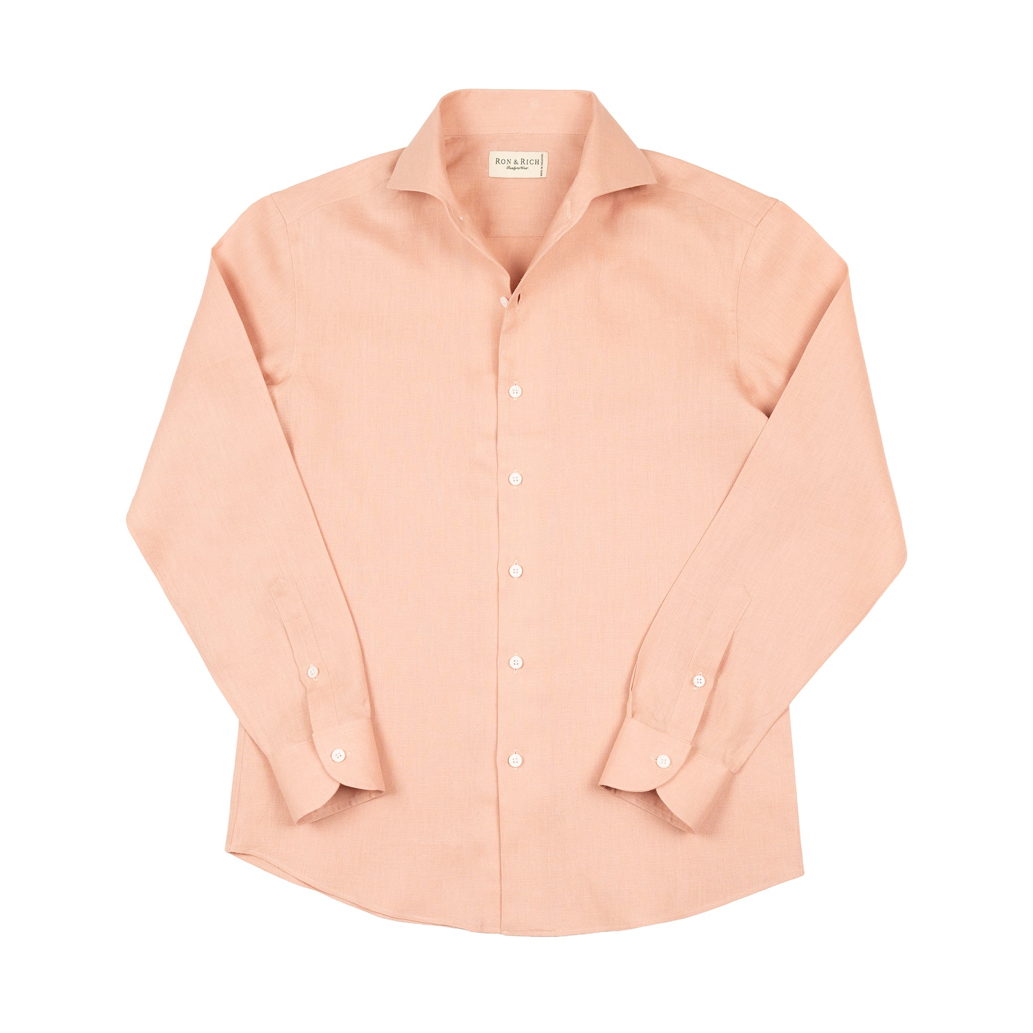 The Weekend Linen Shirt - Blush